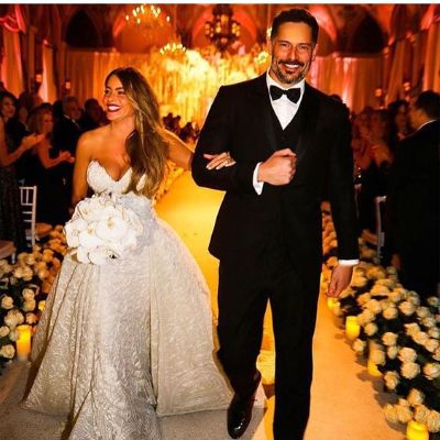 Sofia Vergara and Joe Manganiello's wedding photo.